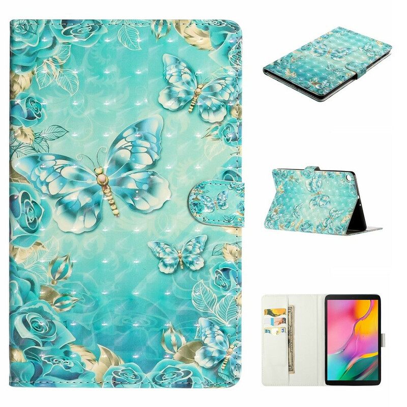 Flip Case Samsung Galaxy Tab A 10.1 (2019) Butterflies Kohdevalot