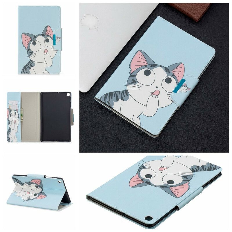 Flip Case Samsung Galaxy Tab A 10.1 (2019) Cat Femoir Design