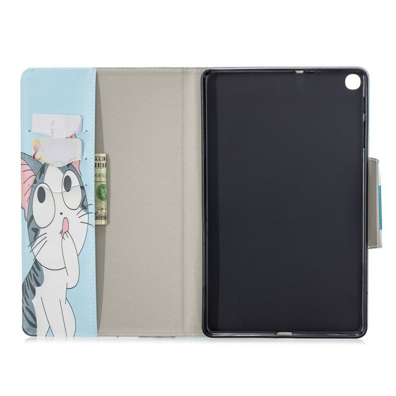 Flip Case Samsung Galaxy Tab A 10.1 (2019) Cat Femoir Design