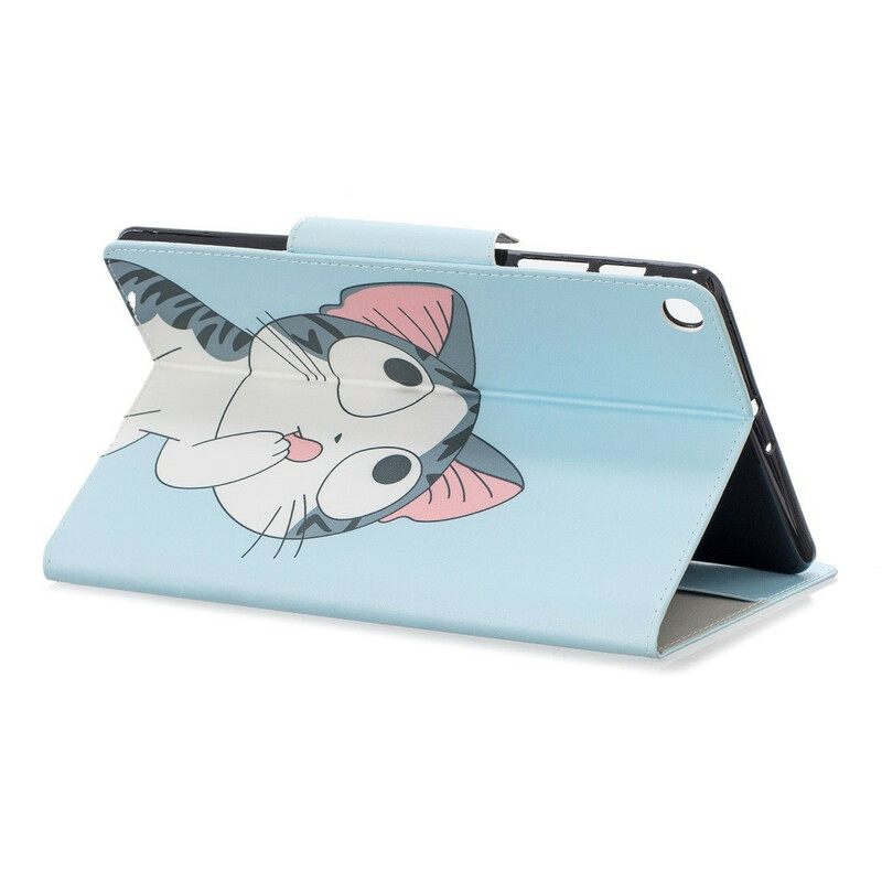 Flip Case Samsung Galaxy Tab A 10.1 (2019) Cat Femoir Design