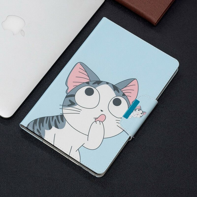 Flip Case Samsung Galaxy Tab A 10.1 (2019) Cat Femoir Design