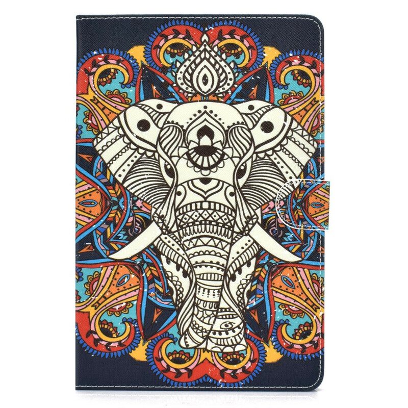 Flip Case Samsung Galaxy Tab A 10.1 (2019) Elephant Art