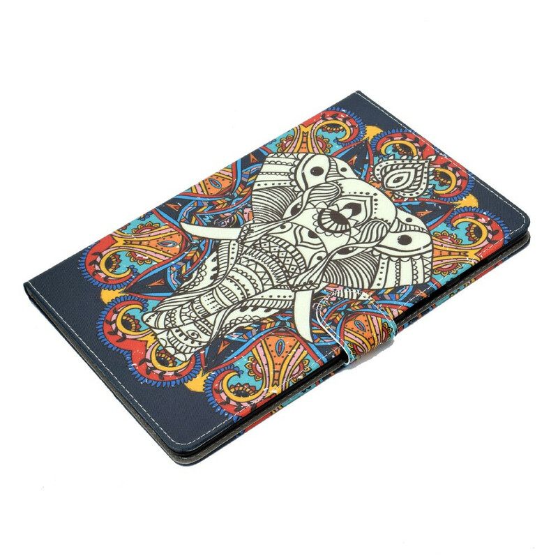 Flip Case Samsung Galaxy Tab A 10.1 (2019) Elephant Art