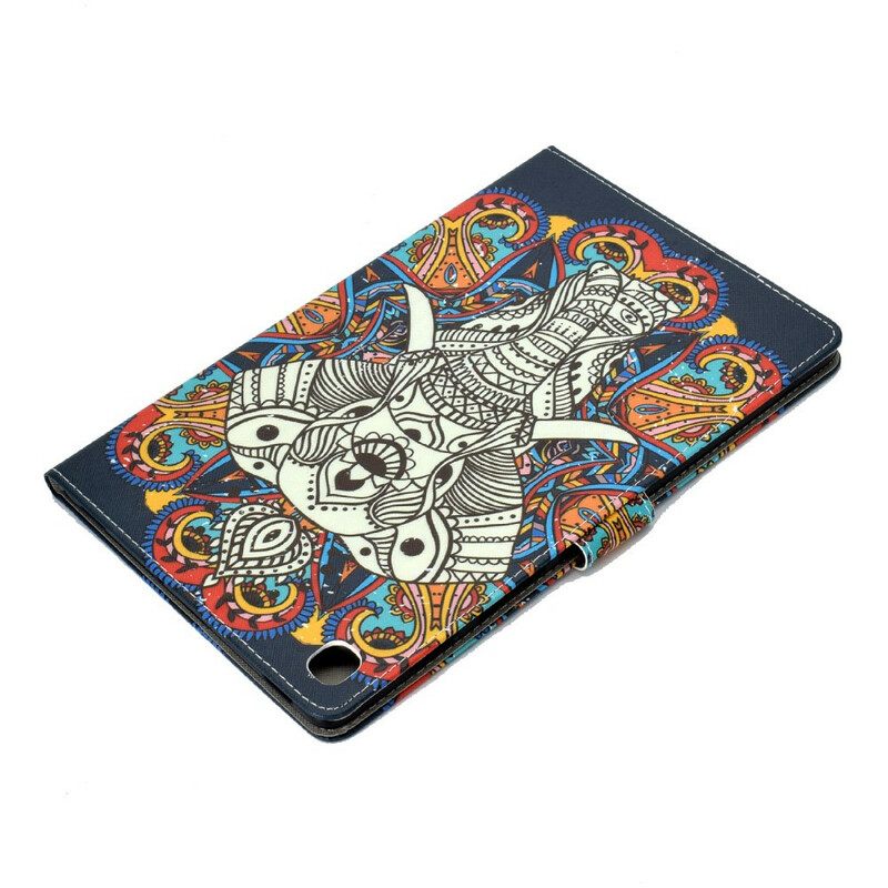 Flip Case Samsung Galaxy Tab A 10.1 (2019) Elephant Art