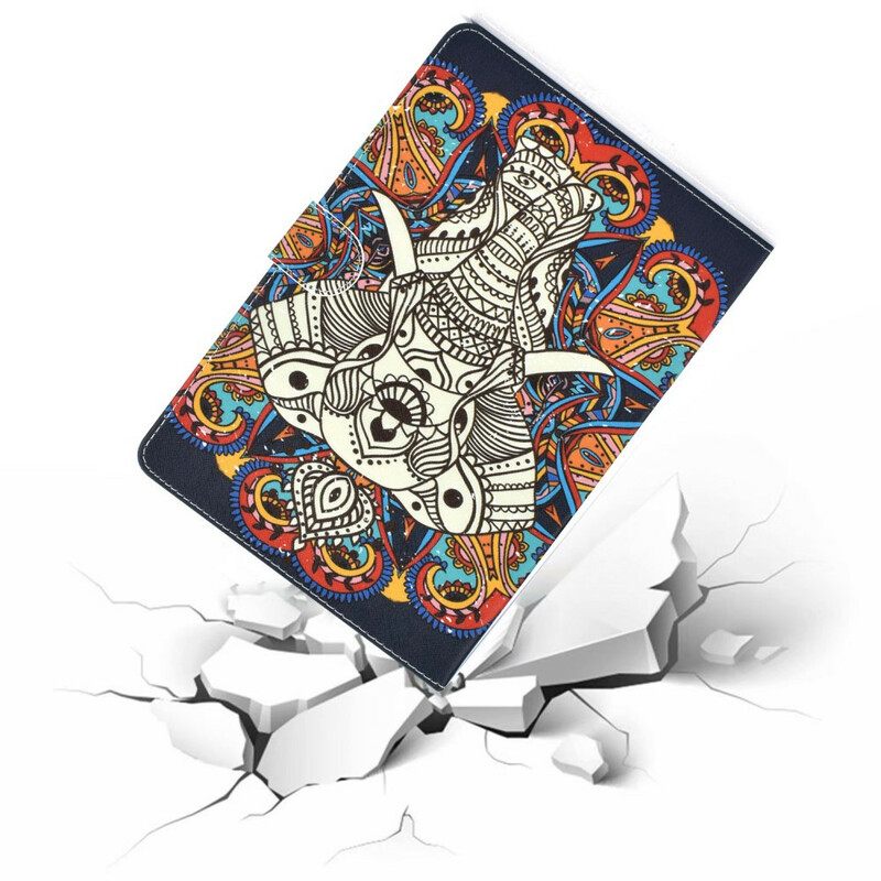 Flip Case Samsung Galaxy Tab A 10.1 (2019) Elephant Art