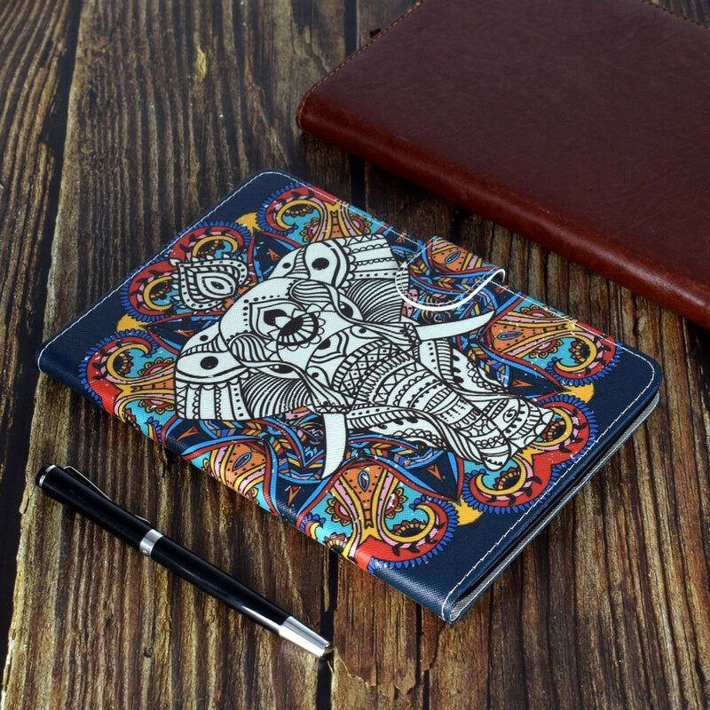 Flip Case Samsung Galaxy Tab A 10.1 (2019) Elephant Art