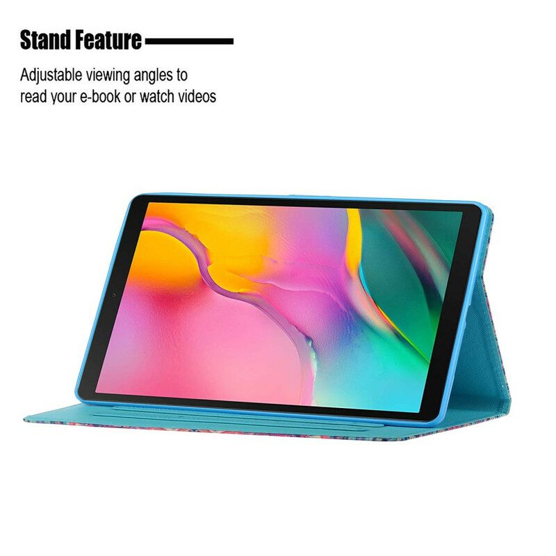 Flip Case Samsung Galaxy Tab A 10.1 (2019) Relax Cactus