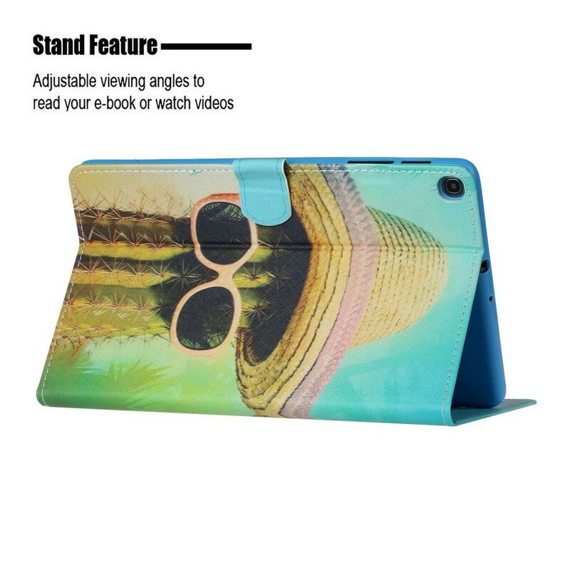 Flip Case Samsung Galaxy Tab A 10.1 (2019) Relax Cactus