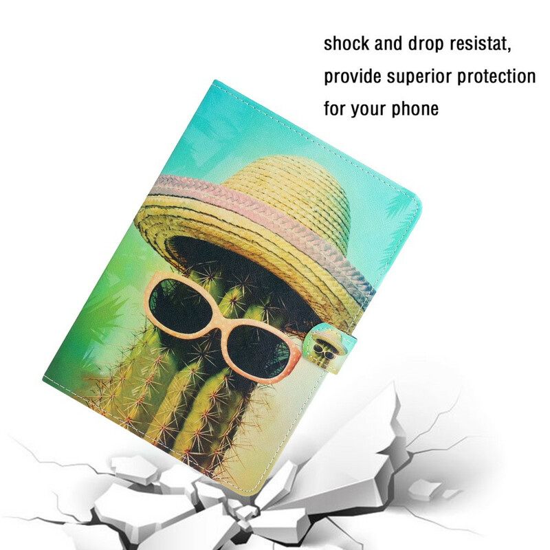 Flip Case Samsung Galaxy Tab A 10.1 (2019) Relax Cactus