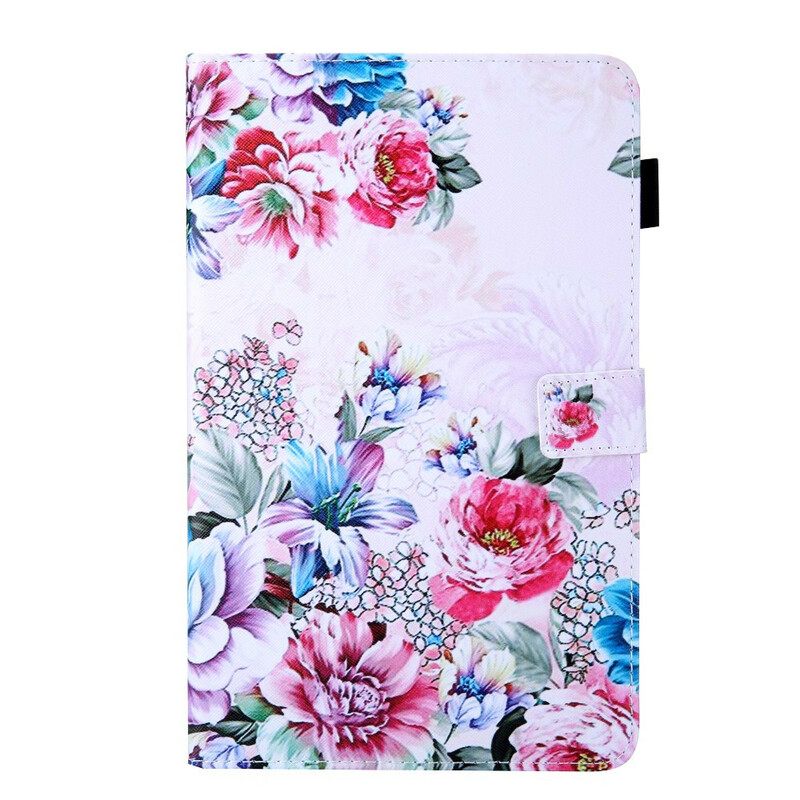 Kotelot Samsung Galaxy Tab A 10.1 (2019) Design Flowers