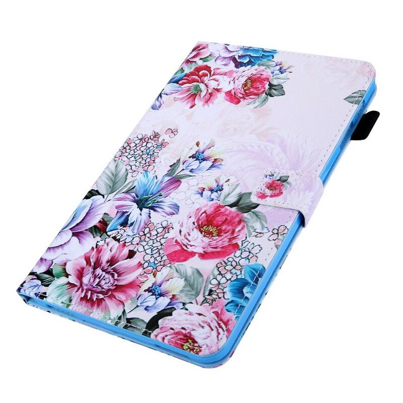 Kotelot Samsung Galaxy Tab A 10.1 (2019) Design Flowers