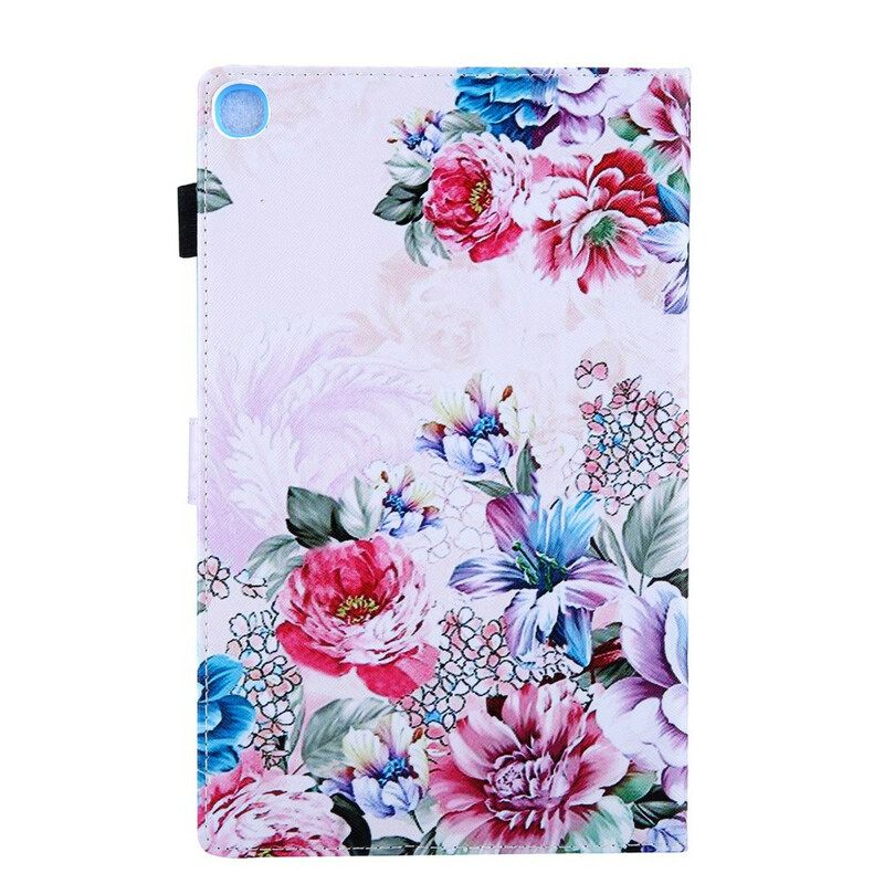 Kotelot Samsung Galaxy Tab A 10.1 (2019) Design Flowers