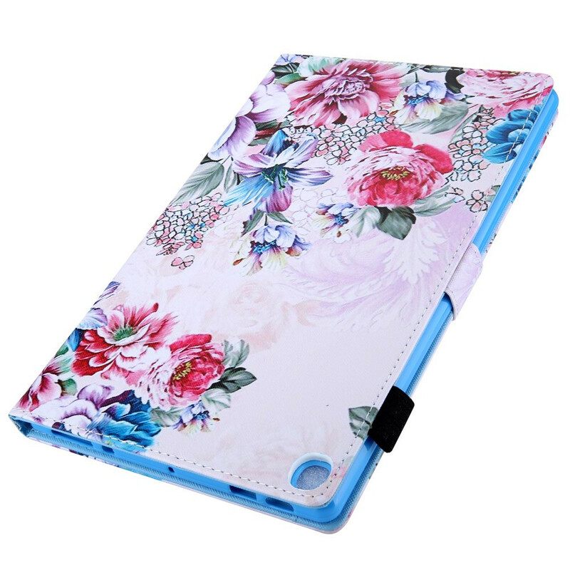 Kotelot Samsung Galaxy Tab A 10.1 (2019) Design Flowers