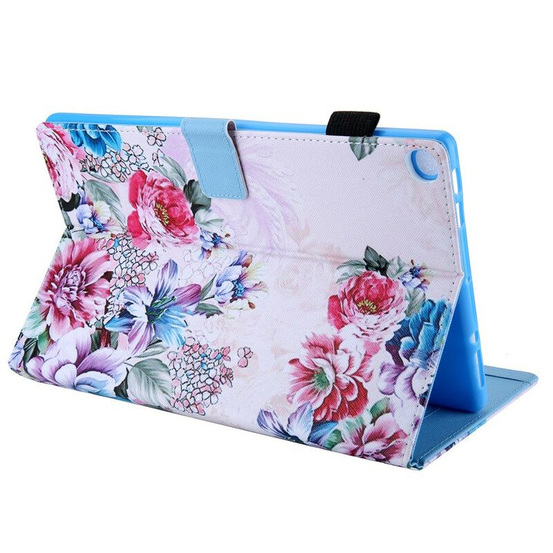 Kotelot Samsung Galaxy Tab A 10.1 (2019) Design Flowers