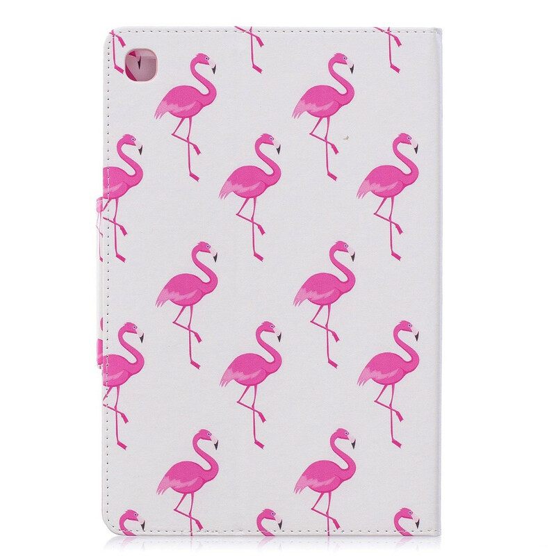 Kotelot Samsung Galaxy Tab A 10.1 (2019) Flamingos