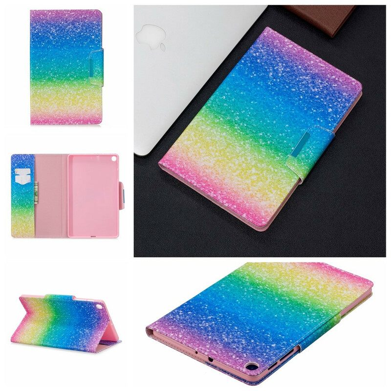 Kotelot Samsung Galaxy Tab A 10.1 (2019) Glitter Femoir Design