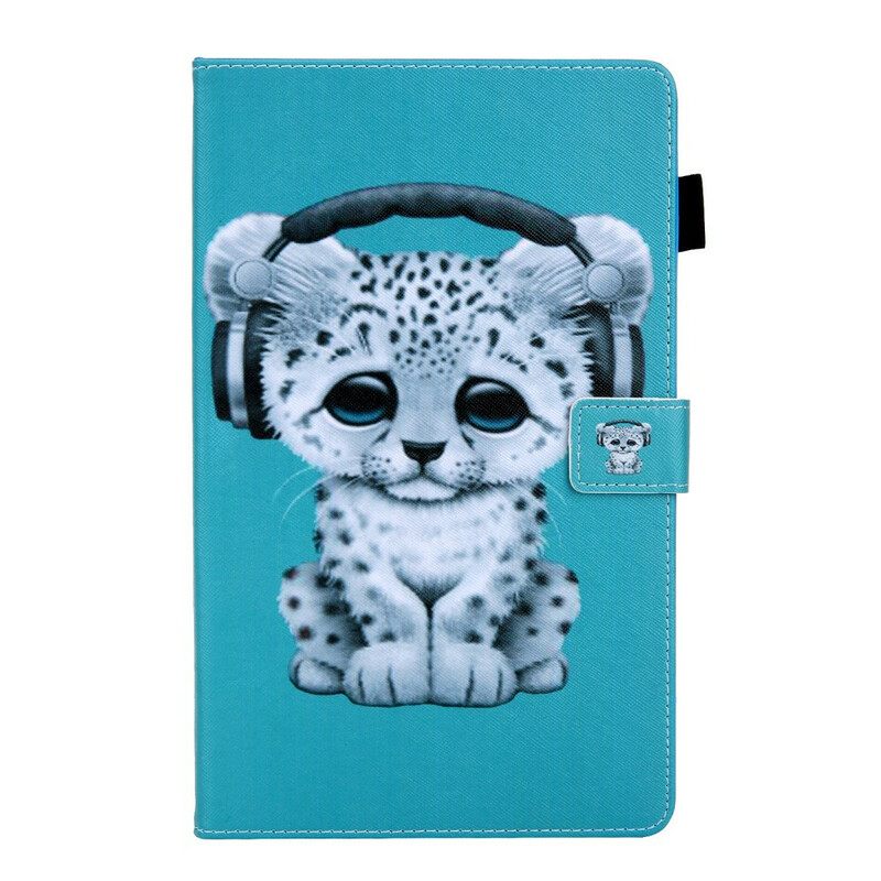 Kotelot Samsung Galaxy Tab A 10.1 (2019) Leopard Music