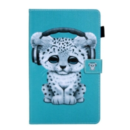 Kotelot Samsung Galaxy Tab A 10.1 (2019) Leopard Music