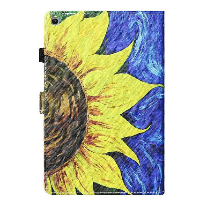 Kotelot Samsung Galaxy Tab A 10.1 (2019) Painted Sunflower