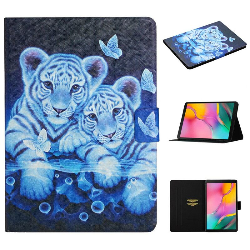 Kotelot Samsung Galaxy Tab A 10.1 (2019) Tigers