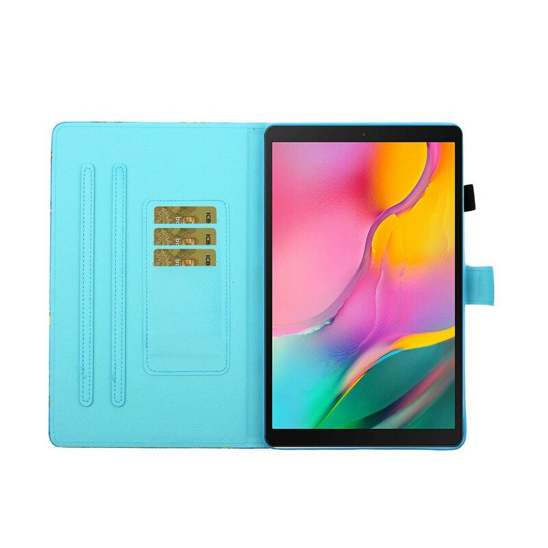 Nahkakotelo Samsung Galaxy Tab A 10.1 (2019) Baby Tiger