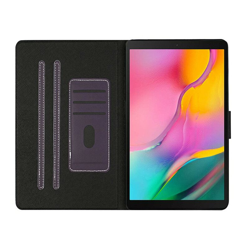 Nahkakotelo Samsung Galaxy Tab A 10.1 (2019) Classic Faux Leather