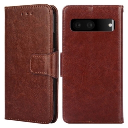 Flip Case Google Pixel 7 Faux Leather Vintage