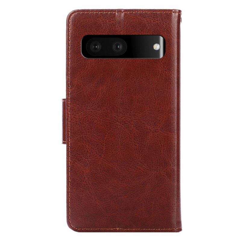 Flip Case Google Pixel 7 Faux Leather Vintage