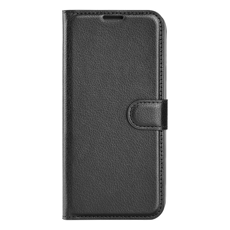 Kotelot Google Pixel 7 Classic Litchi Faux Leather