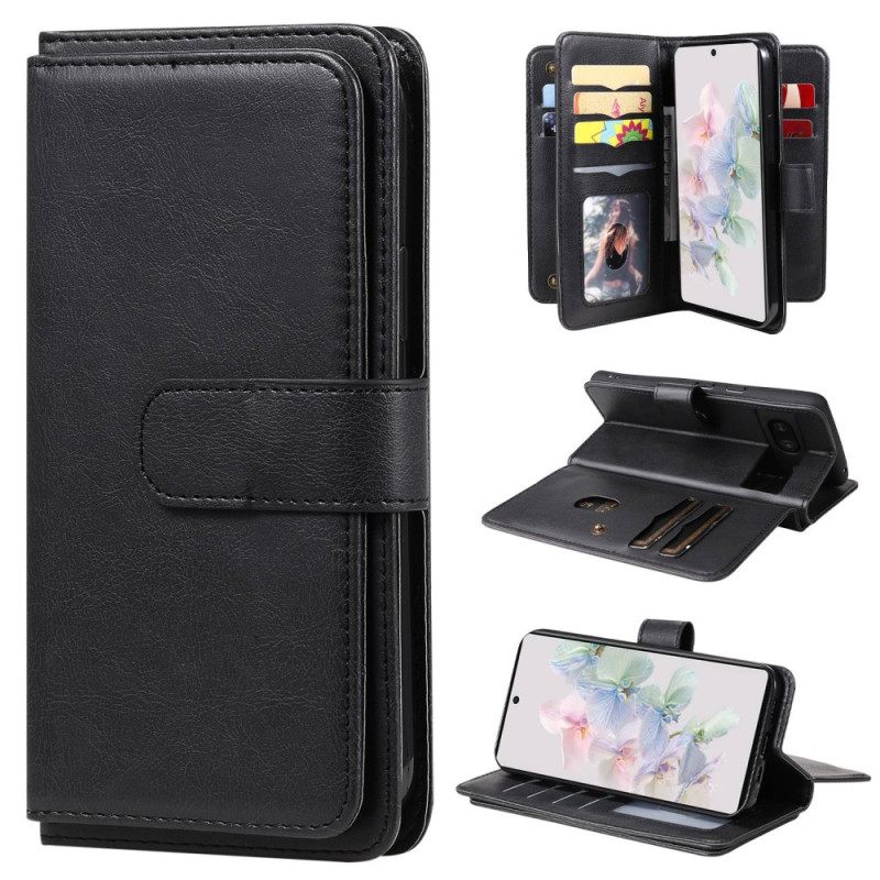 Kotelot Google Pixel 7 Multi-functional 10 Card Holder