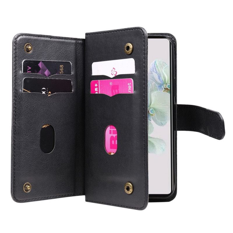 Kotelot Google Pixel 7 Multi-functional 10 Card Holder