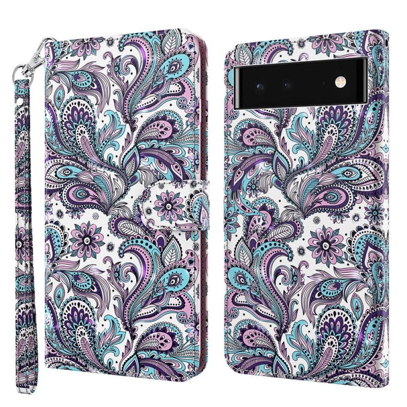 Kotelot Google Pixel 7 Paisley Kuvio