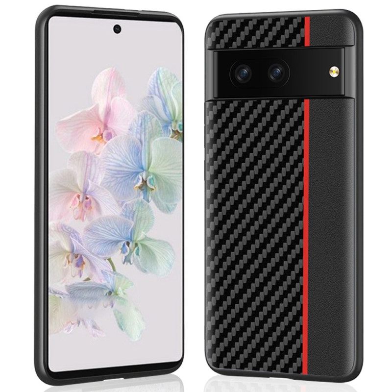 Kuori Google Pixel 7 Carbon Fibre Line