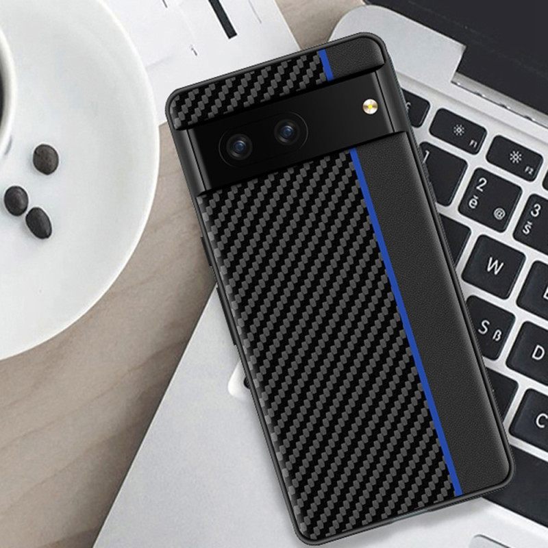 Kuori Google Pixel 7 Carbon Fibre Line