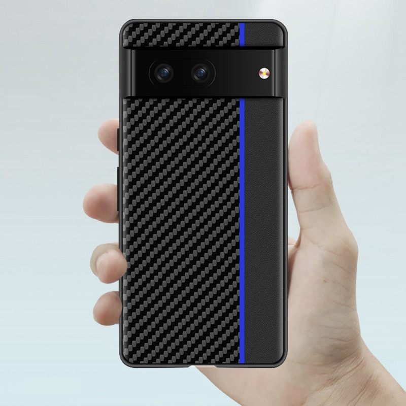 Kuori Google Pixel 7 Carbon Fibre Line