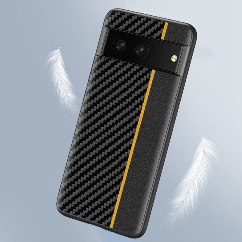 Kuori Google Pixel 7 Carbon Fibre Line