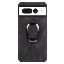 Kuori Google Pixel 7 Leather Effect Ring-tuki