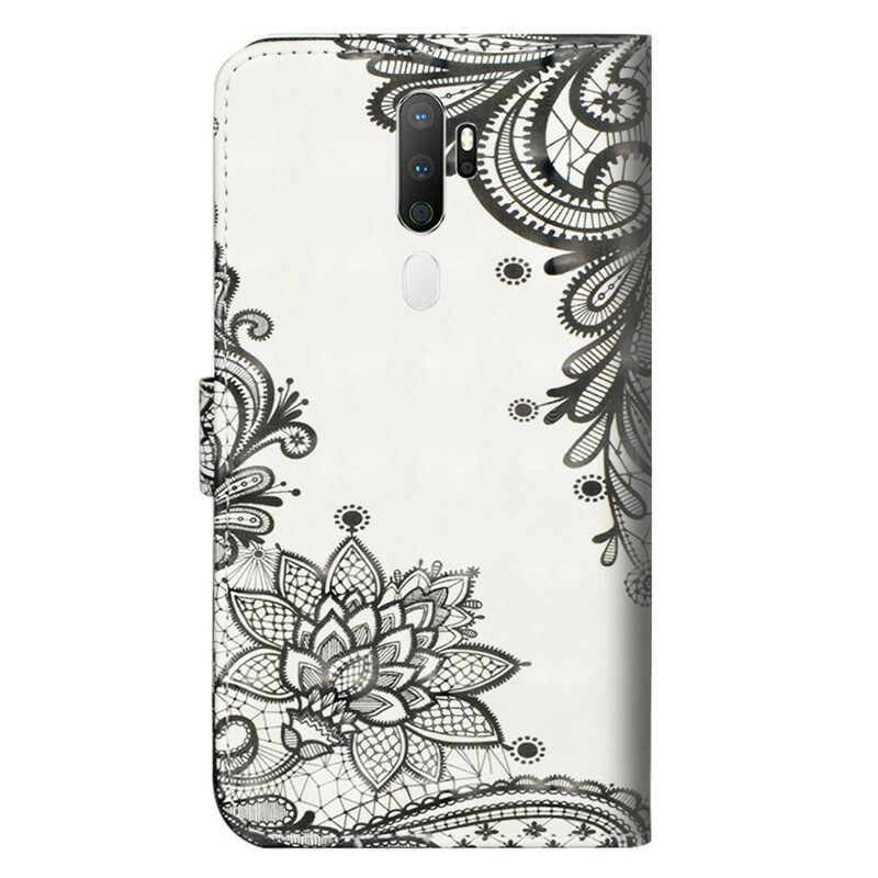 Flip Case Oppo A9 2020 / A5 2020 Chic Lace