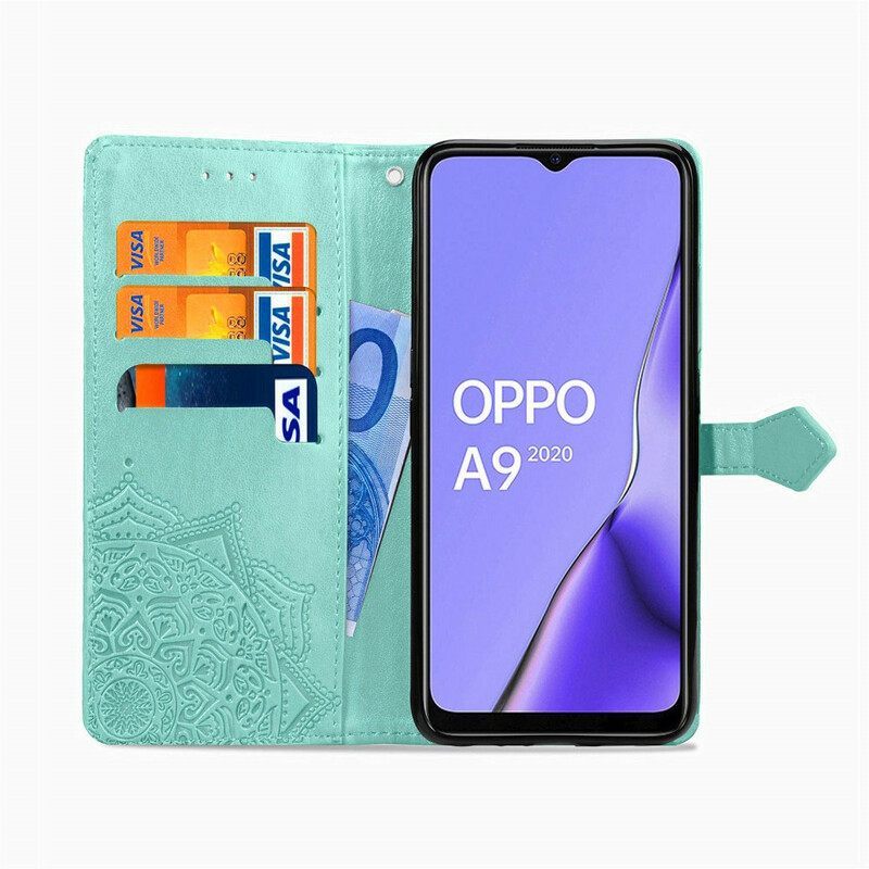 Kotelot Oppo A9 2020 / A5 2020 Mandala Keskiaika