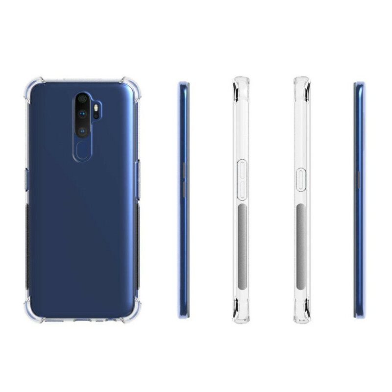 Kuori Oppo A9 2020 / A5 2020 Läpinäkyvät Vahvistetut Kulmat