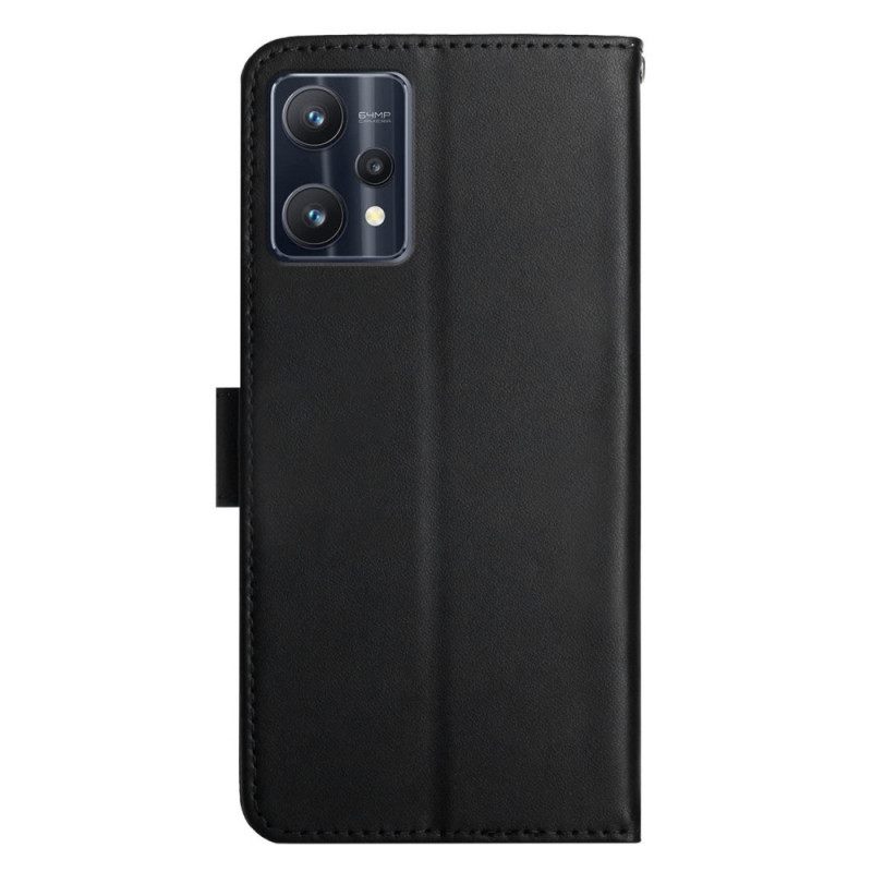 Flip Case Realme 9 Aito Nappan Nahka