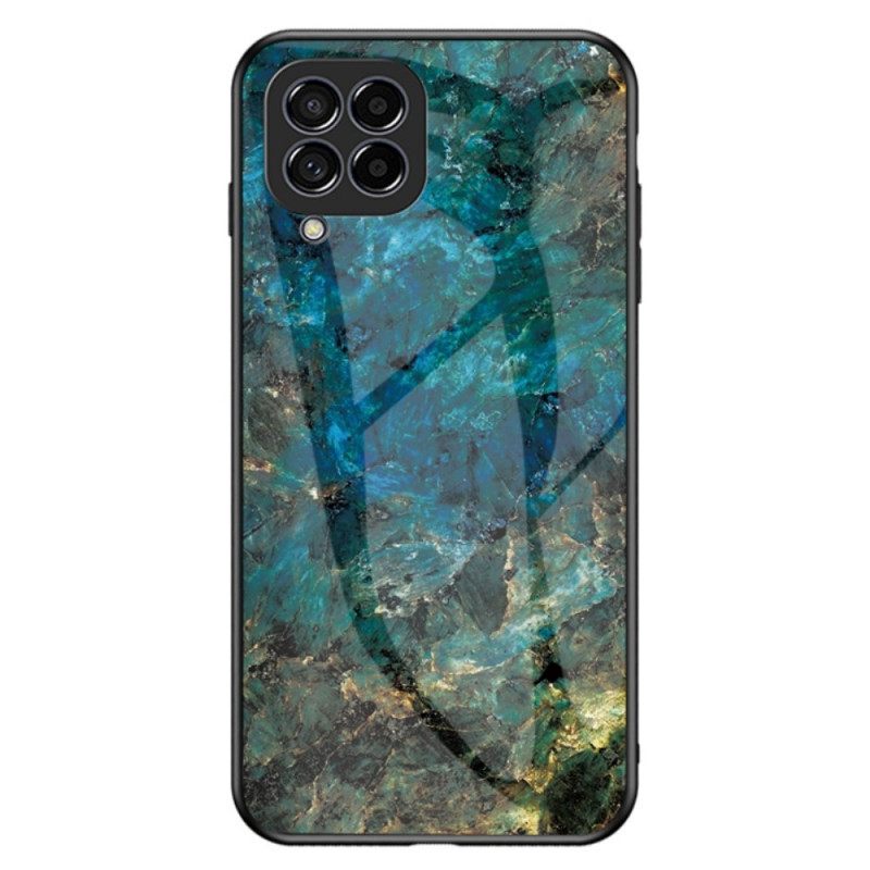 Case Samsung Galaxy M33 5G Marble Tempered Glass