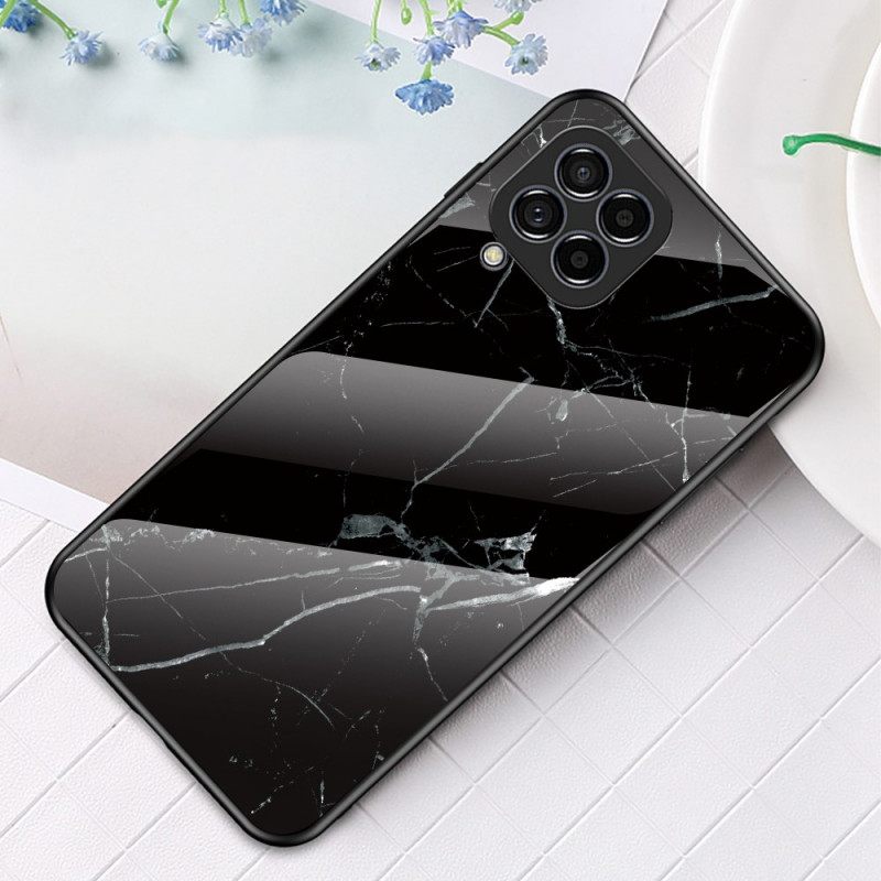 Case Samsung Galaxy M33 5G Marble Tempered Glass