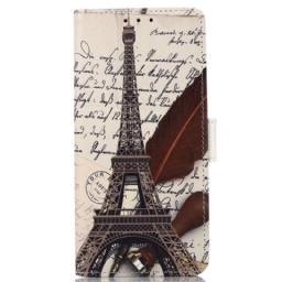 Kotelot Samsung Galaxy M33 5G Runollinen Eiffel-torni