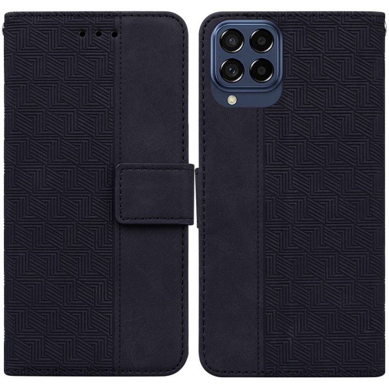 Kotelot Samsung Galaxy M33 5G Suojaketju Kuori Strappy Pattern