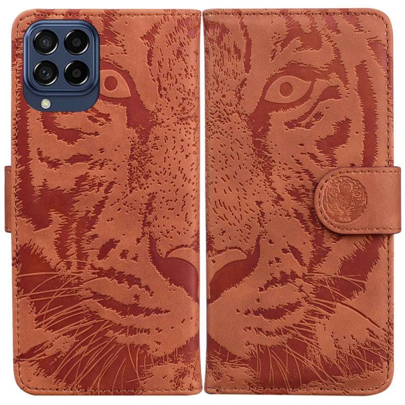 Kotelot Samsung Galaxy M33 5G Tiger Print