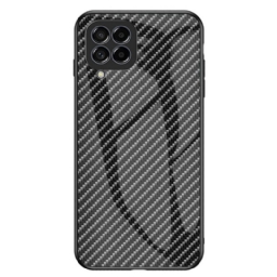 Kuori Samsung Galaxy M33 5G Carbon Fiber Karkaistu Lasi