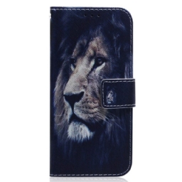 Nahkakotelo Samsung Galaxy M33 5G Lion