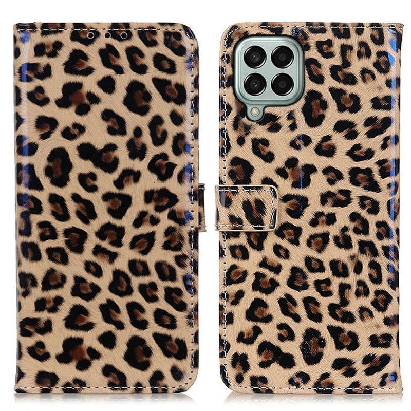 Nahkakotelo Samsung Galaxy M33 5G Little Leopard Effect