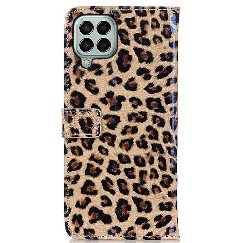 Nahkakotelo Samsung Galaxy M33 5G Little Leopard Effect